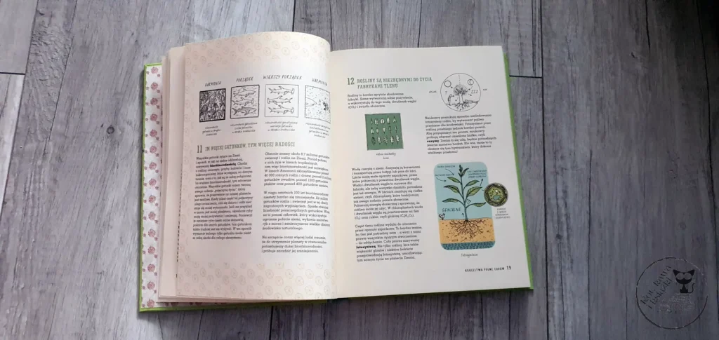 "321 niesamowitych faktów przyrodniczych" - Mathilda Masters, Louize Perdieus - Kot, kawa i książki