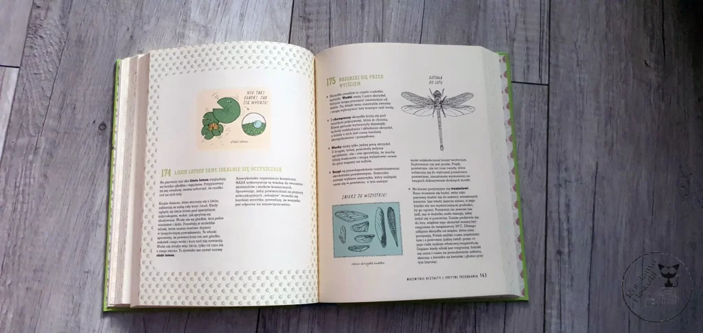 "321 niesamowitych faktów przyrodniczych" - Mathilda Masters, Louize Perdieus - Kot, kawa i książki