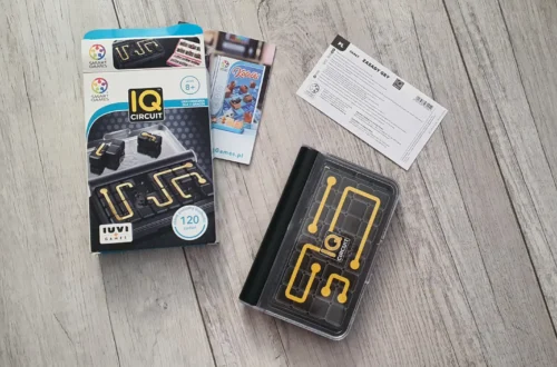 Smart Games IQ Circuit - gra logiczna od IUVI - Kot, kawa i książki