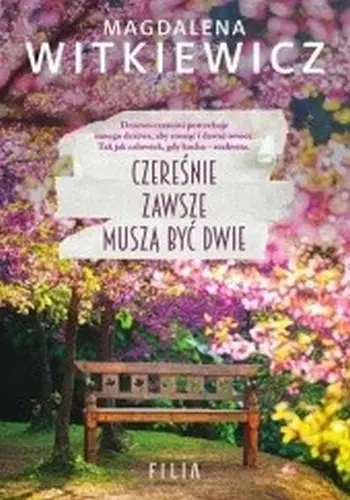 "Czereśnie zawsze muszą być dwie” - Magdalena Witkiewicz - okładka