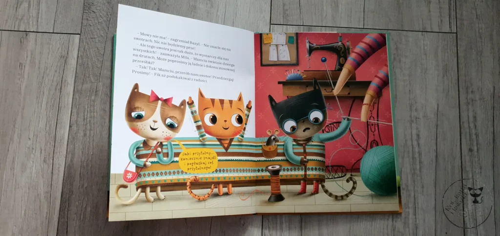 "Kociaki łobuziaki i rwetes ze swetrem" - Maciej Szymanowicz - Kot, kawa i książki