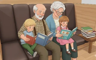 25 książek o Babciach i Dziadkach - AI