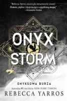 "Onyx Storm. Onyksowa burza" - Rebecca Yarros - okładka
