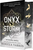 "Onyx Storm. Onyksowa burza. Empireum. Tom 3" - Rebecca Yarros - okładka