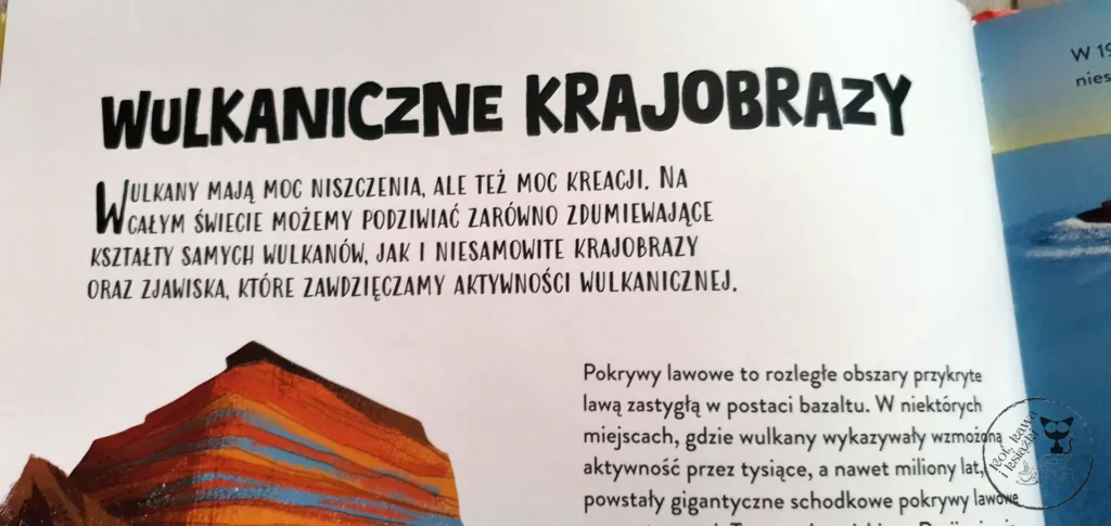"Wybuchowa historia wulkanów" - Clive Gifford, Andressa Meissner - Kot, kawa i książki 