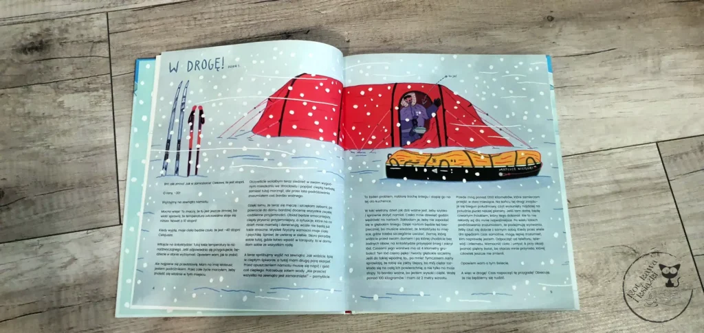 "Antarktyda. Wyprawa na kraniec świata" - Dominik Szczepański, Mateusz Waligóra, Joanna Czaplewska - Kot, kawa i książki