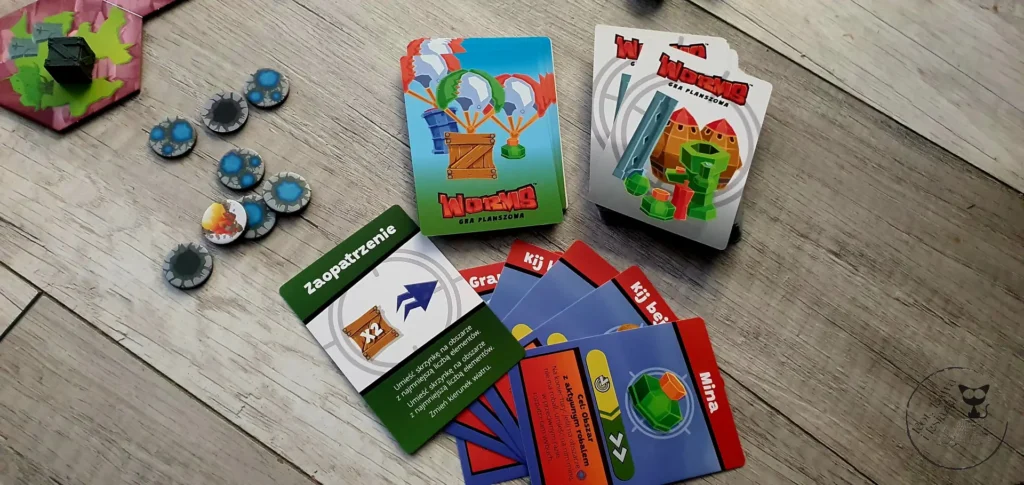 Worms: Gra planszowa - od Rebel - Kot, kawa i książki