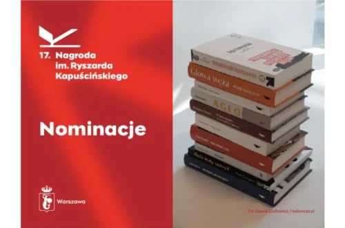 Finałowa dziesiątka 17. Nagrody Kapuścińskiego - fot: Dawid Żuchowicz, wyborcza.pl