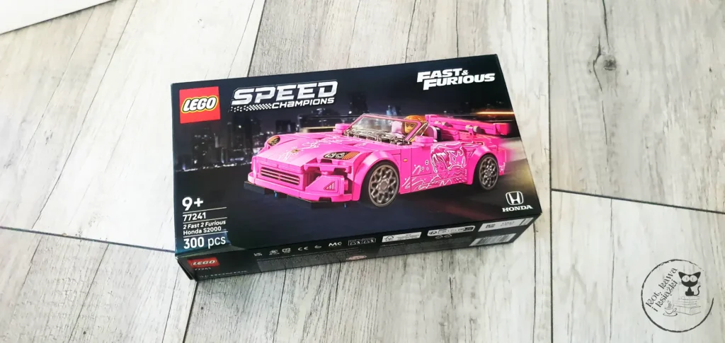 LEGO Speed Champions Honda S2000 Suki 77241 - Kot, kawa i książki