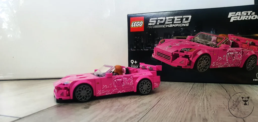 LEGO Speed Champions Honda S2000 Suki 77241 - Kot, kawa i książki