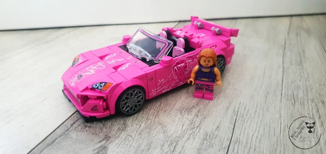 LEGO Speed Champions Honda S2000 Suki 77241 - Kot, kawa i książki