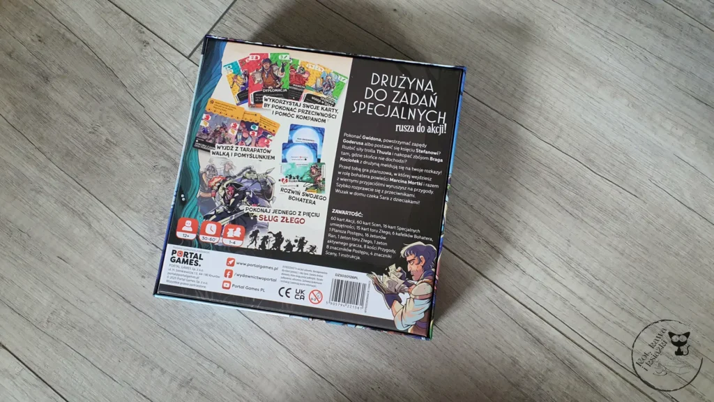 „Drużyna do zadań specjalnych” - Gra planszowa - Kot, kawa i książki