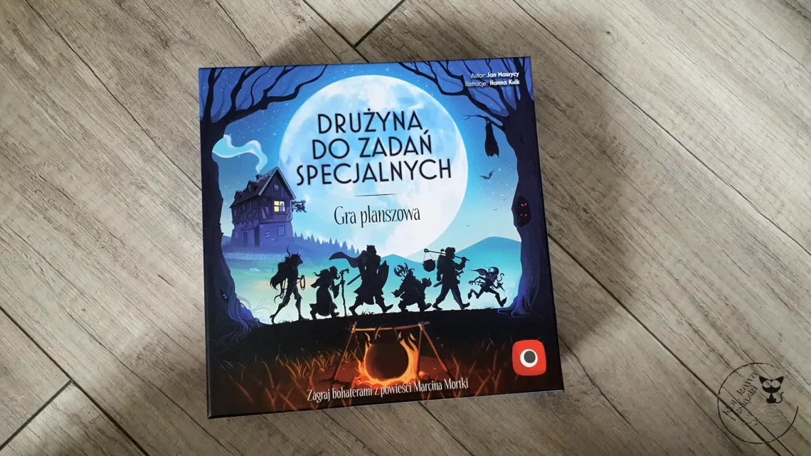 „Drużyna do zadań specjalnych” - Gra planszowa - Kot, kawa i książki
