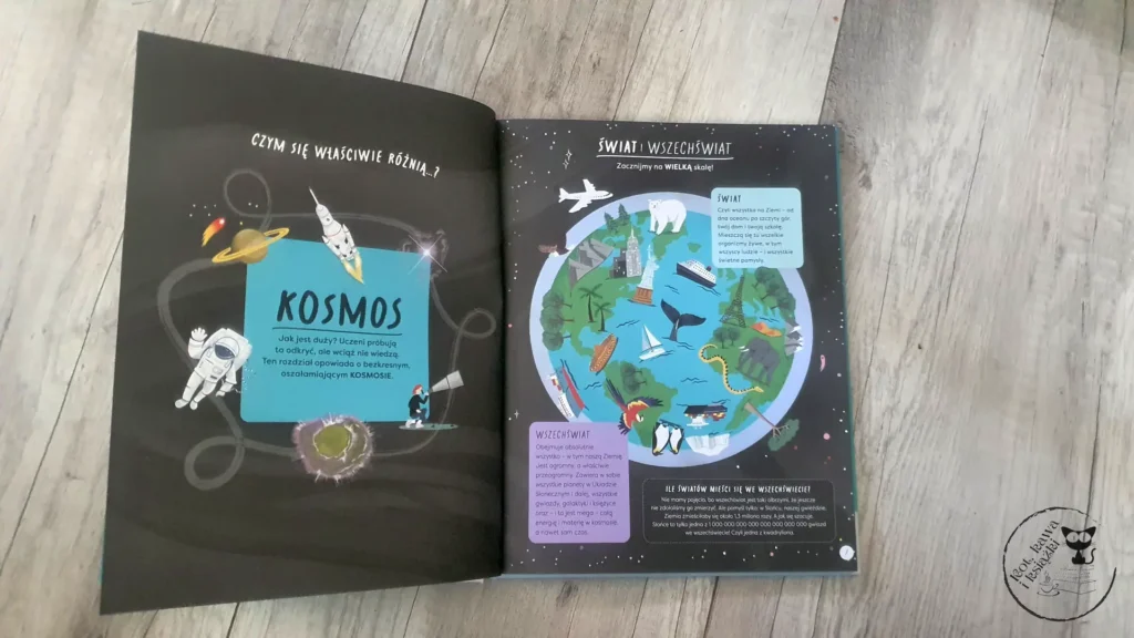 "Encyklopedia rzeczy, które się mylą. Świat a wszechświat, tornado a huragan, mikroskop a teleskop oraz wiele innych par" – Jane Wilsher - Kot, kawa i książki