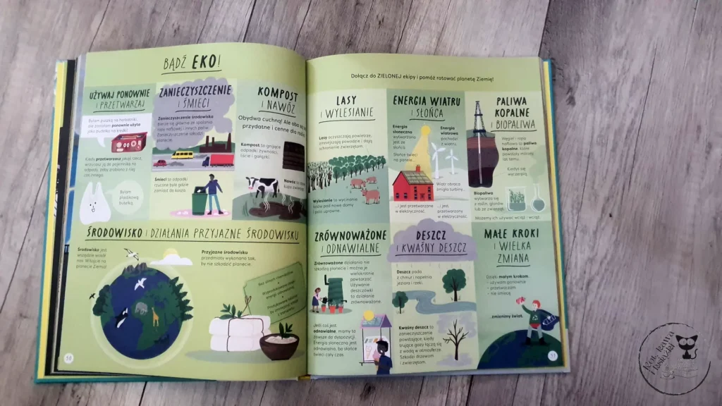 "Encyklopedia rzeczy, które się mylą. Świat a wszechświat, tornado a huragan, mikroskop a teleskop oraz wiele innych par" – Jane Wilsher - Kot, kawa i książki