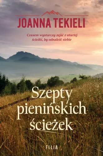 "Szepty pienińskich ścieżek" - Joanna Tekieli - okładka