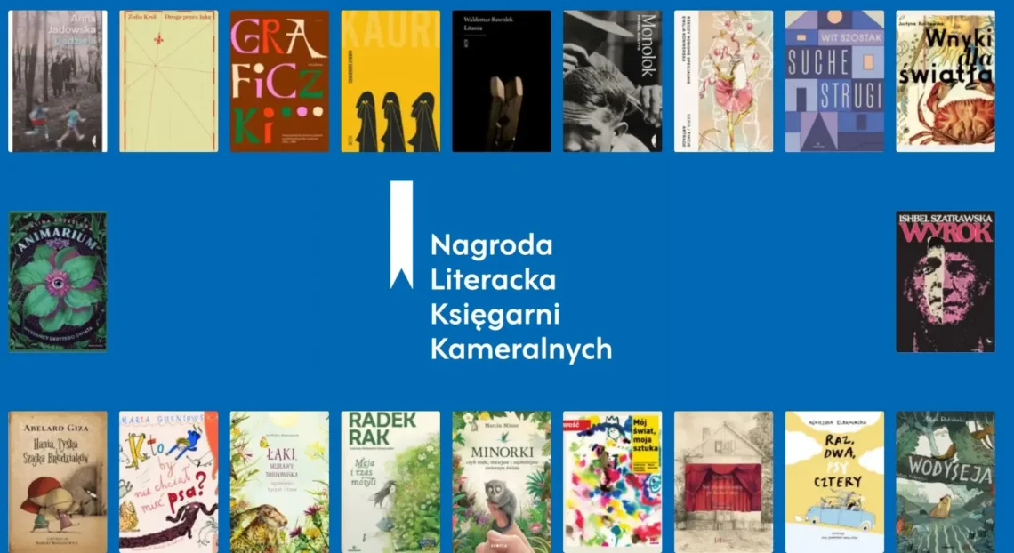 Długa lista nowej Nagrody Literackiej Księgarni Kameralnych