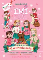 "10 sekretów świąt. Emi i Tajny Klub Superdziewczyn" - Agnieszka Mielech - okładka