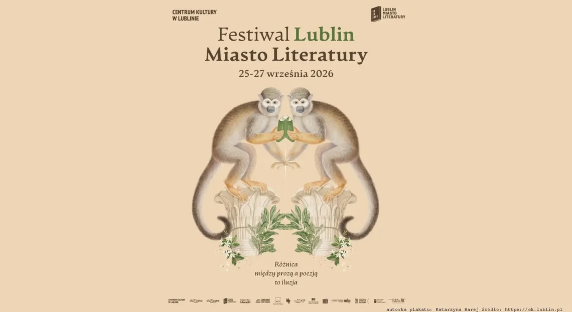 Poznajcie długą listę Nagrody Lublin Miasto Literatury 2026