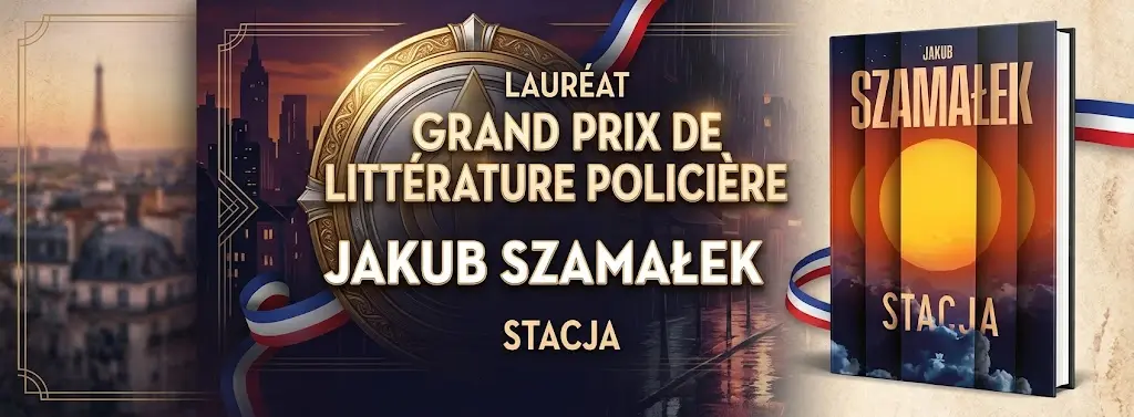 Jakub Szamałek zdobywa prestiżowe Grand Prix de littérature policière 2026