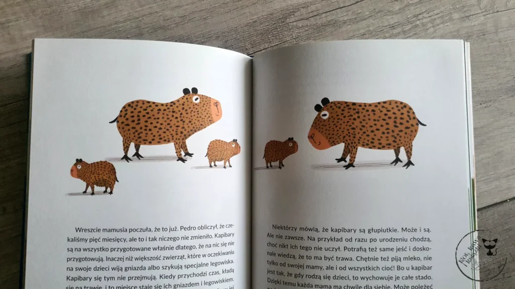 "Kapibara Barbara" - Eliza Piotrowska - Kot, kawa i książki