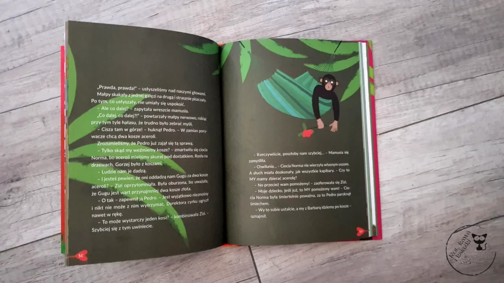 "Kapibara Barbara i małpie figle" - Eliza Piotrowska - Kot, kawa i książki