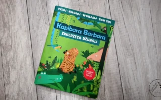 "Kapibara Barbara. Zwierzęta dżungli. Książka z aktywnościami" - Eliza Piotrowska - Kot, kawa i książki