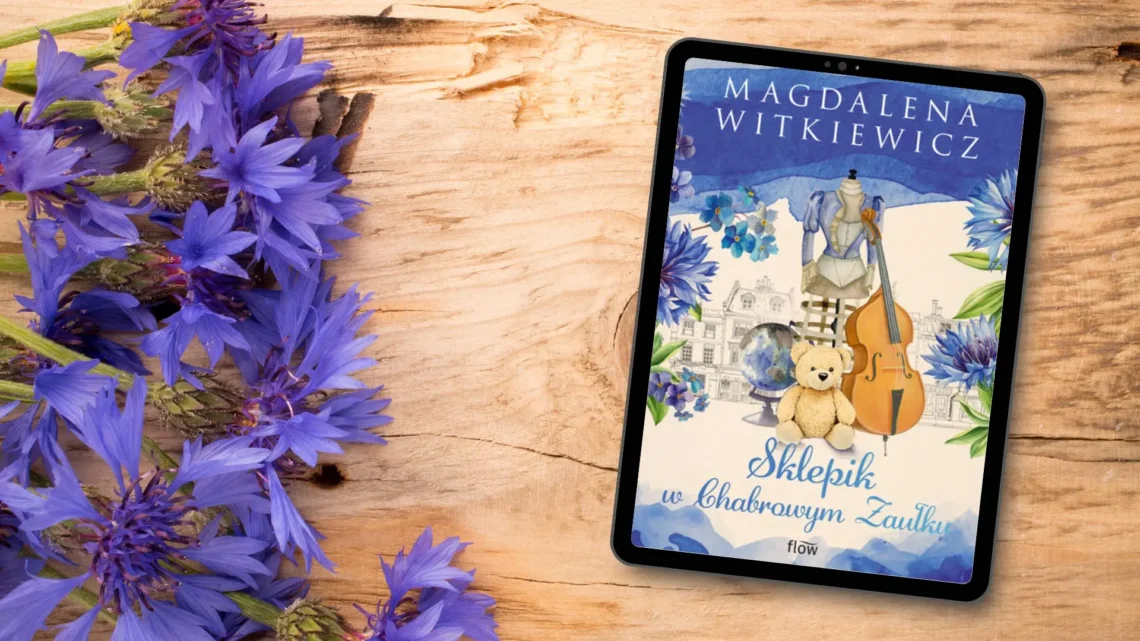 "Sklepik w Chabrowym Zaułku" - Magdalena Witkiewicz - Kot, kawa i książki