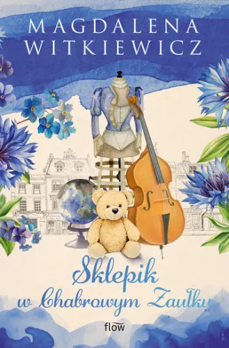 "Sklepik w Chabrowym Zaułku" - Magdalena Witkiewicz - okładka