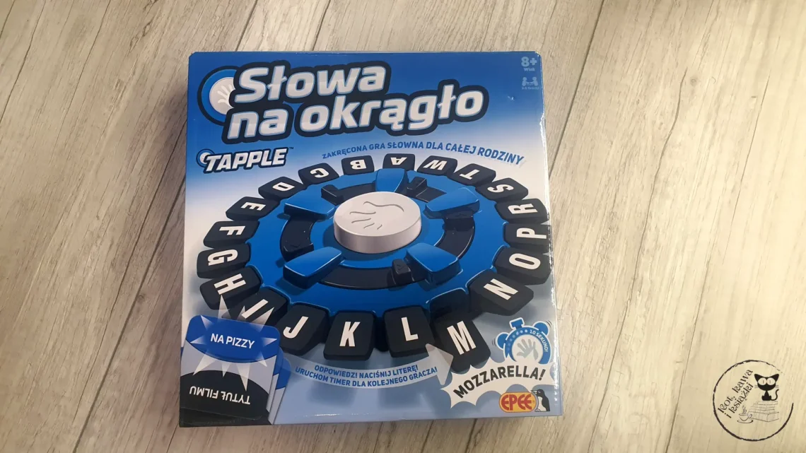 "Słowa na okrągło" – recenzja gry słownej - Kot, kawa i książki